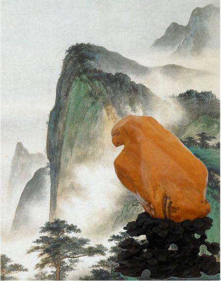 血胆玛瑙图案石亿元_血胆玛瑙_血胆玛瑙价值