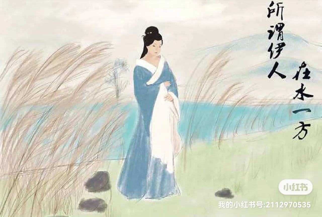 宛在水中坻_宛在水中坻怎么念_宛在水中坻怎么读拼音